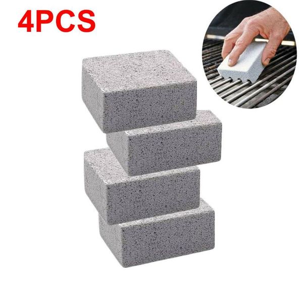 

tools & accessories eco-barbecue cleaning brick multifunctional handleless stone can effectively remove rust dirt and grease kitchen