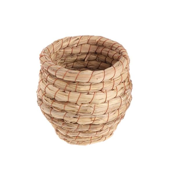 

bird cages nest woven natural straw parrots pigeon swallow small house cage handmade