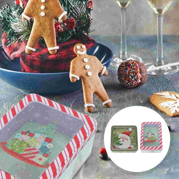 

gift wrap 2pcs exquisite xmas packing box christmas sweets baking wrapping
