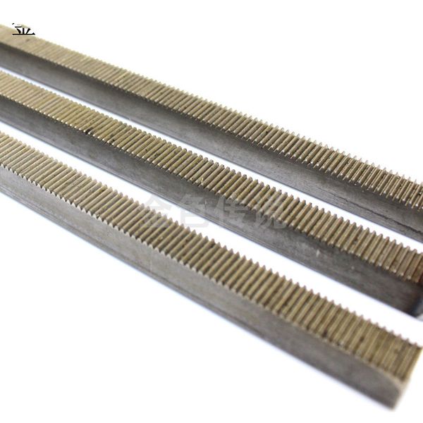

shipping 0.5 45 steel model small modulus gear rack transmission golden legend