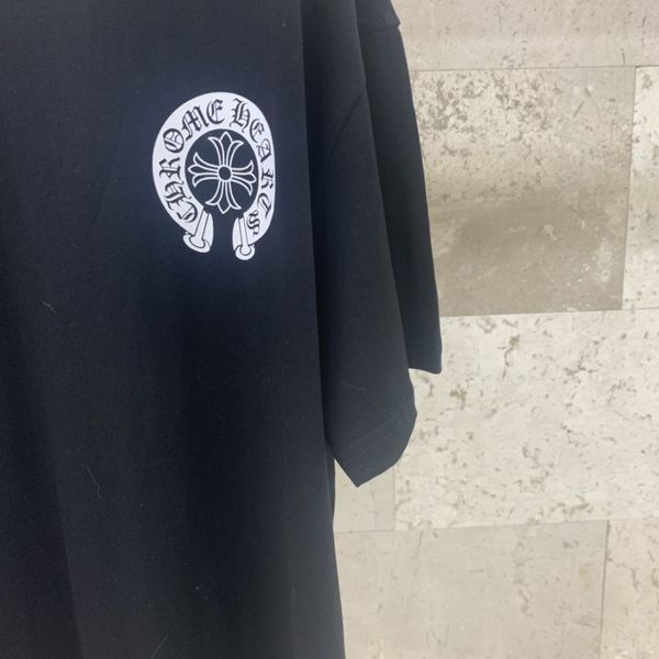 

factory ch 2021 summer cool sa print cross wings loose thin simple round neck short sleeve t-shirt pullover female, White
