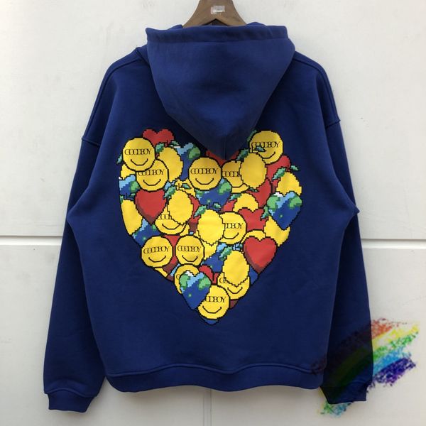 

hoodies oversized goodboy xoxogoodboy hoodie men women hip hop mosaic cartoon pattern print pullover sweatshirts, Black