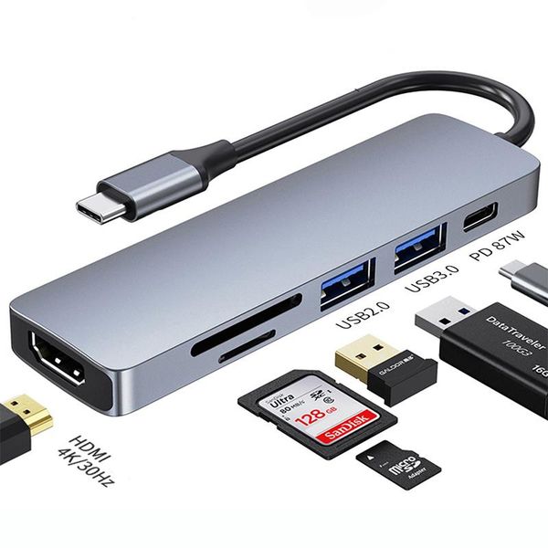

hubs usb c hub adapter to 3.0 for pc accessories type splitter