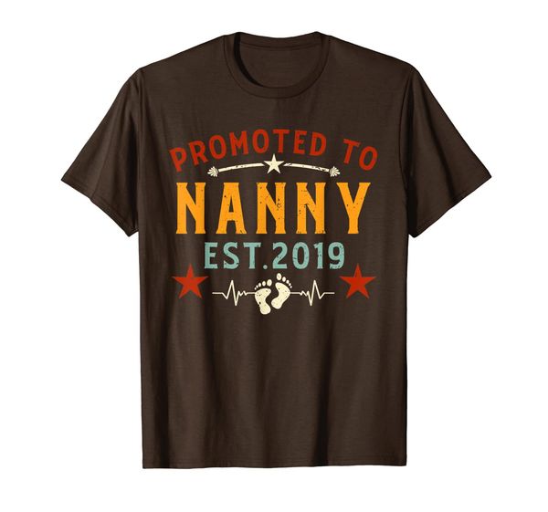 

Vintage Promoted To Nanny First Time New Mother' Day Shirt, Mainly pictures