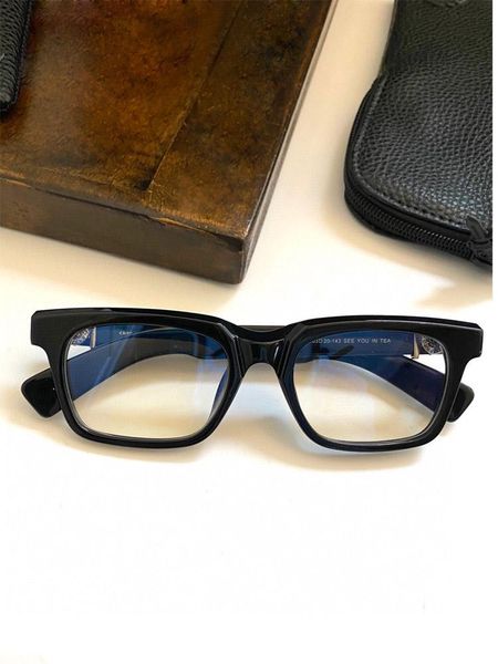 

fashion sunglasses frames classic thick plate retro punk style see uou in tea men's and women's cool glasses, Black