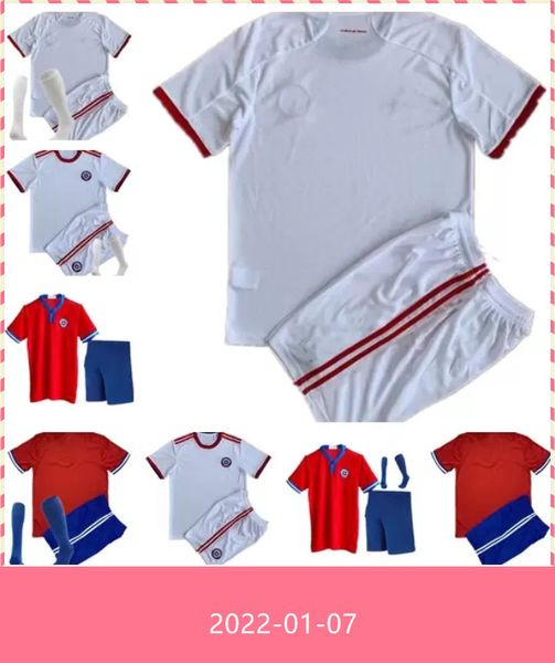 

items 2021-22 chile soccer jersey chilean home away 21-22 vidal alexis sanchez felipe mora erick pulgar football jerseys, Black;yellow