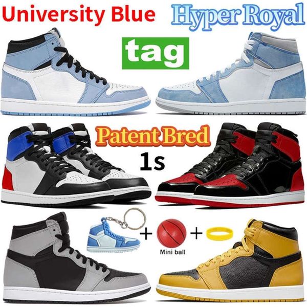 

university blue patent gold toe 1s 1 high basketball shoes 3 shadow 2.0 dark mocha hyper royal sneakers men women trainers yuduojiaju