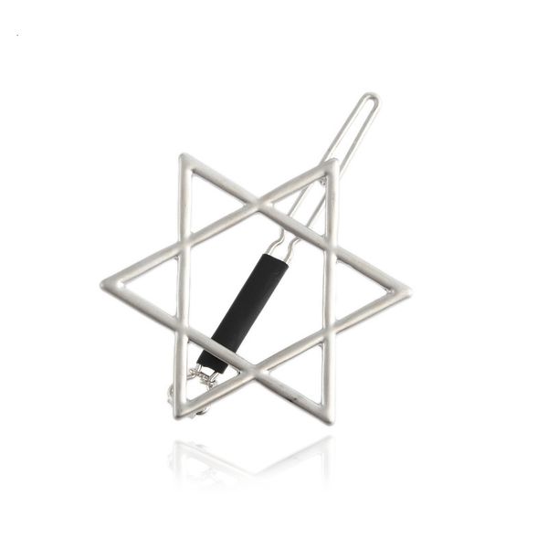 

fashion metal hairpin star simple hairpin hairpin headdress, Golden;silver