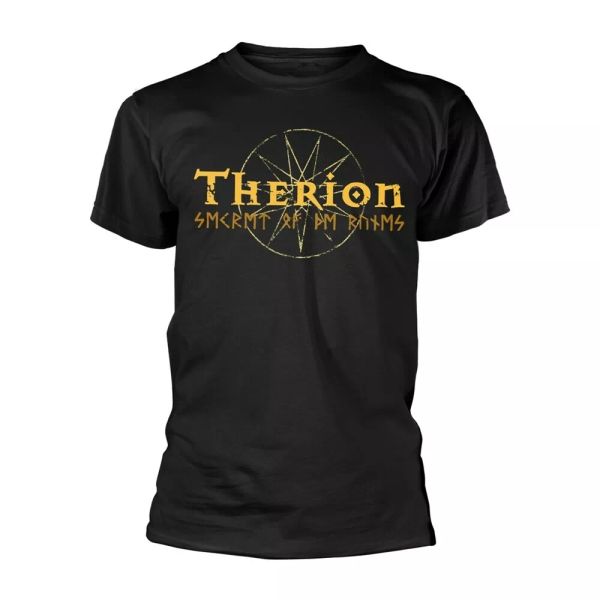 

therion secret of the ruins licensed men t-shirt, White;black