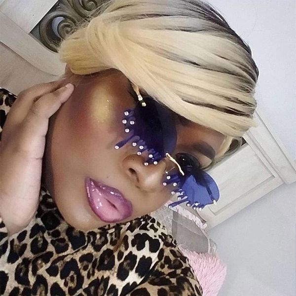 

sunglasses unique fashion rhinestone tears for women teardrop shaped crystal gafas party eyewear female, White;black