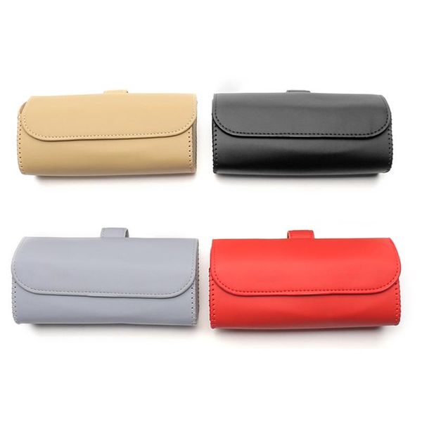 

car organizer glasses holder magnetic sun visor case storage box sunshade