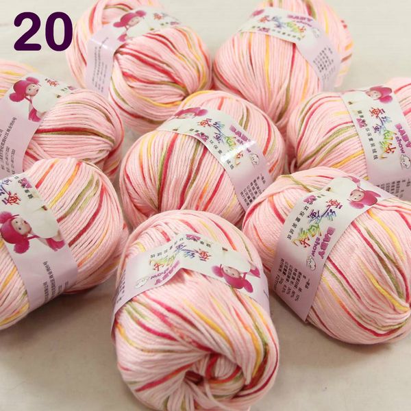 

sale lot 8balls x 50g cashmere silk velvet children yarn hand knitting pink red moss 18-20-8, Black;white