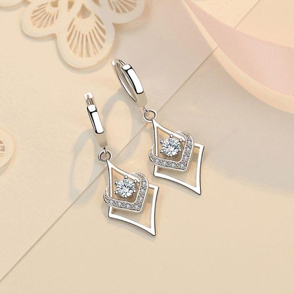 

shiny wedding stud earrings jewelry for women friend gift, Golden;silver