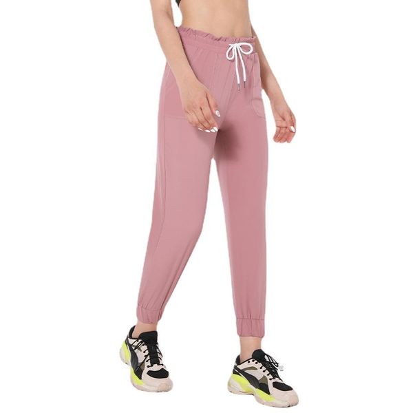

women's pants & capris haleychan joggers with pockets tapered running sweatpants for women lounge, jogging drawstring, Black;white