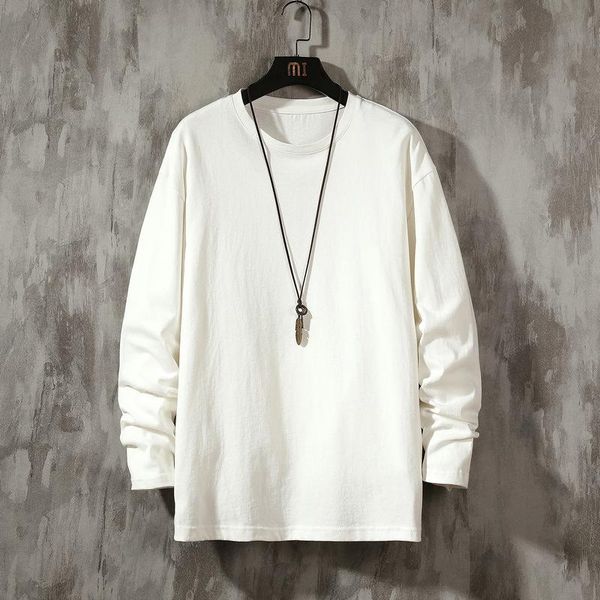 

men's t-shirts 2021 solid color t-shirt, White;black