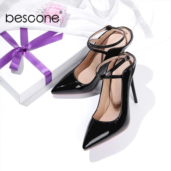 

ladies sandals pointed toe shallow thin heel shoes microfiber party super high outside women bm76, Black