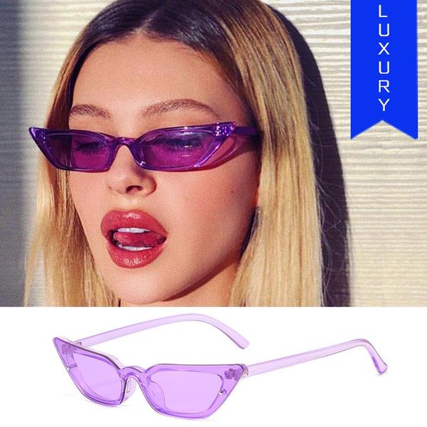 

summer style travel sunglasses women brand designer 2021 trends small sunglass female fashion cat eye sun glasses for, White;black