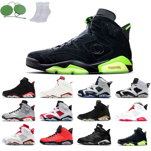 

6s man basketball shoes fashion colors white infared unc tinker sport blue oreo olympic marron hare dmp carmine black cat angry bull cool tr