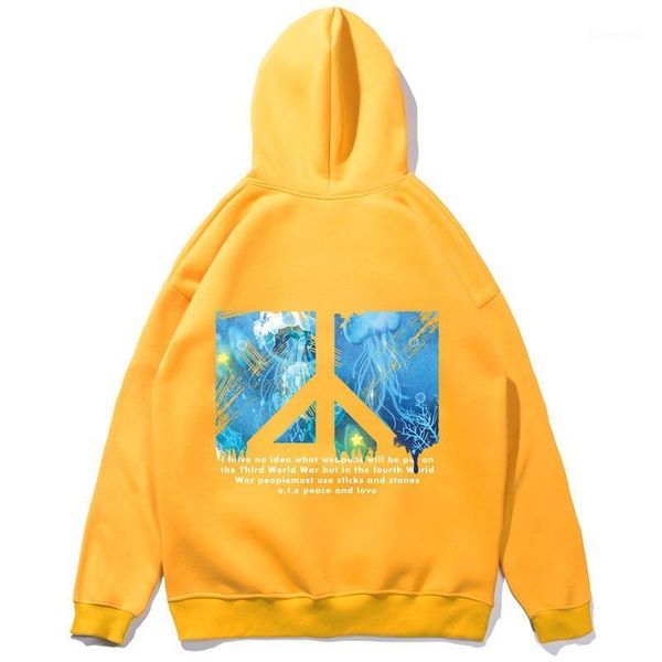 

men's hoodies & sweatshirts autumn winter arrival long sleeve hooded cloth hip-hop style harajuku fashion anime printed oversized cotto, Black