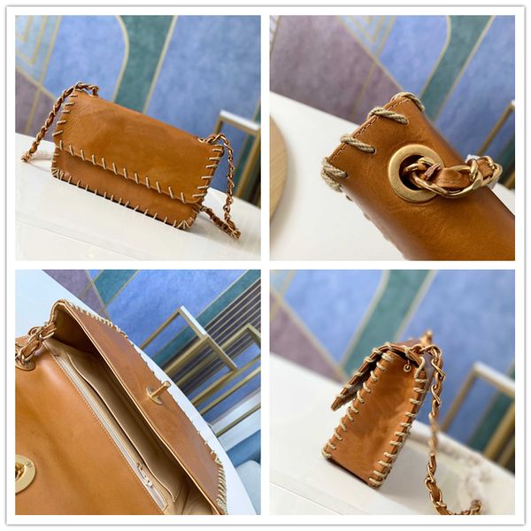 

2021 new bag classic lady handbag diagonal bag leathe 25-6-14 0966