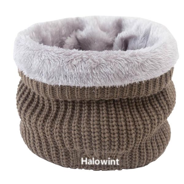 

scarves 25# 3 in 1 men women polar fleece snood hat neck warmer face cap warm winter bonnet scarf, Blue;gray