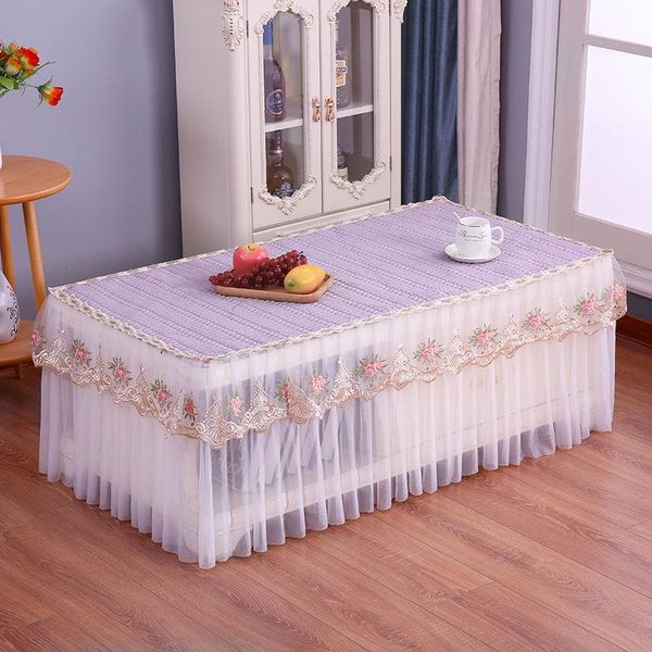 

table cloth coffee cover living room thickened rectangular tea dust