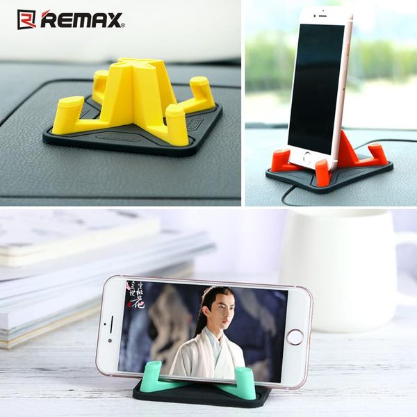 

cell phone mounts & holders remax rm-c25 car holder soft silicone anti slip mat for smart mobile stand 6 7