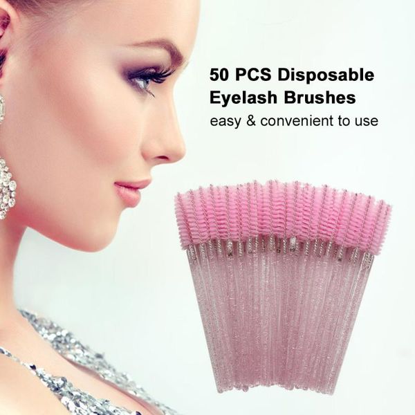 

disposable eyelash mascara brushes lashes makeup wands applicator kits curler