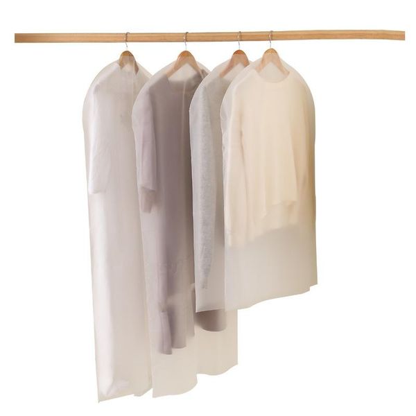 

clothing & wardrobe storage transparent organizer for clothes dress jackets dust cover coat suit garment bag home bags closet