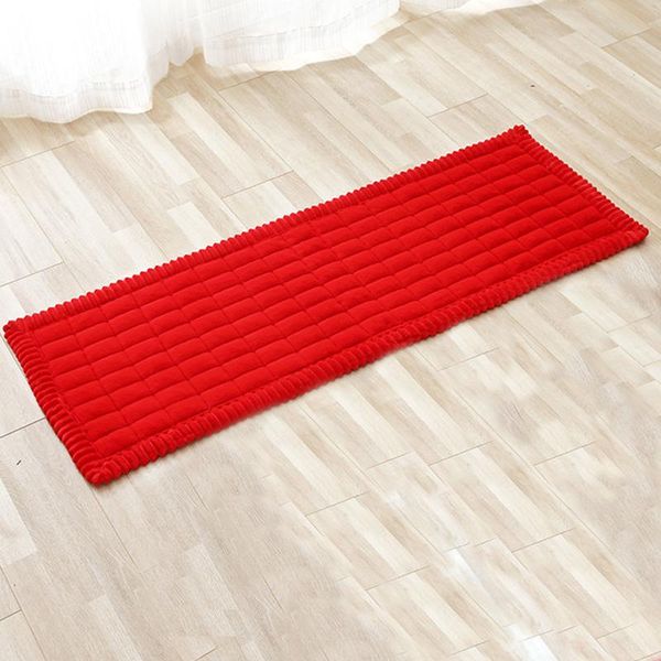 

yoga mats winter plush anti-slip indoor sports fitness pads comfortable soft floor gymnastics meditation cushion