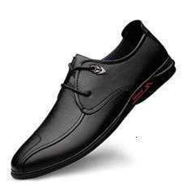 

tangzuo 83952 casual leather shoes, , 37-44, Black