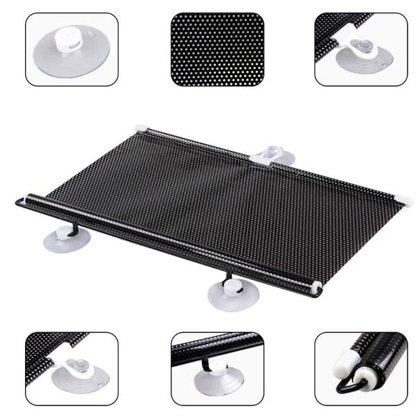 

universal folding car retractable sunshade sunblind side uv-protective visor window windshield curtain roller for