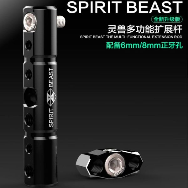 

motorcycle mirrors spirit beast mirror multifunction stand modified holder for light/phone