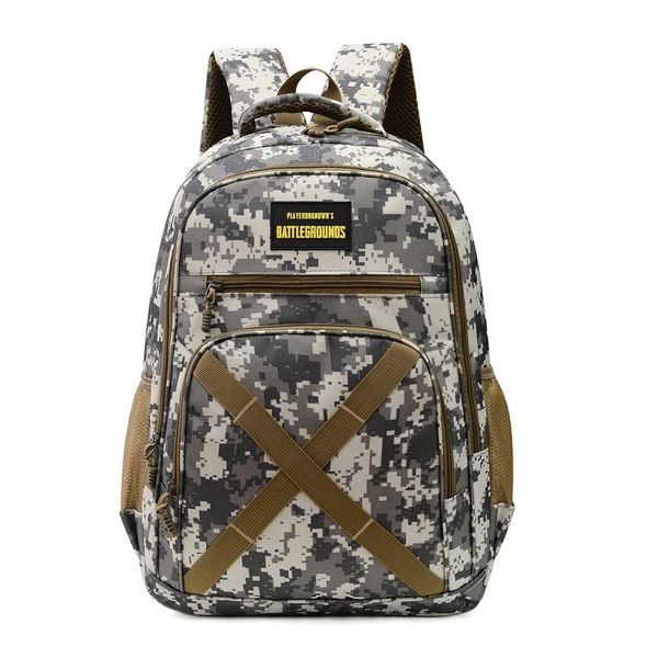 

backpack fashion camouflage waterproof nylon solid color for men 2021 trendy school bag boys roomy travel bags