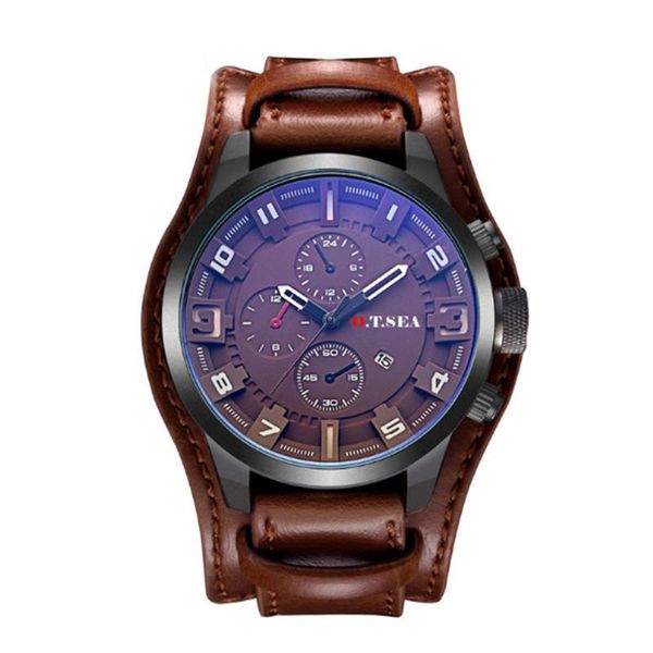 

wristwatches men fashion relogio business watches leather quartz wrist watch male clock masculino erkek kol saati #a, Slivery;brown