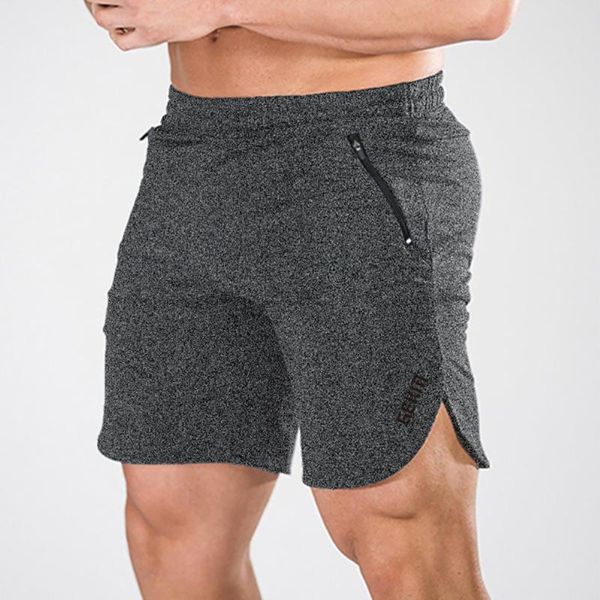 

gym clothing mens shorts run jogging sports fitness bodybuilding sweatpants male profession workout training short pants, White;black