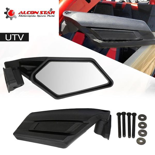 

motorcycle mirrors alconstar- rear view racing utv side for can-am maverick x3 max r motor mirror accessories