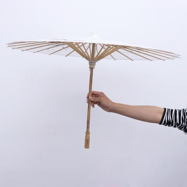 

umbrellas white paper parasol umbrella just married wedding bridal party pography decoration for (white)
