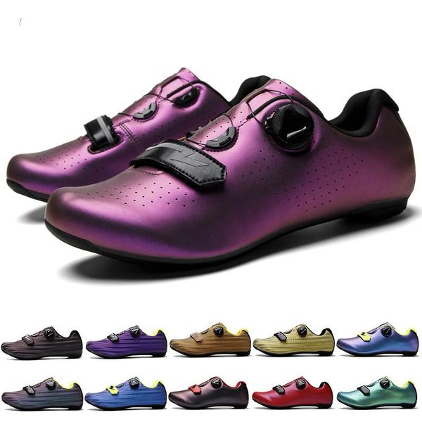 

cycling footwear 2021 road bike shoes men's ultralight bicycle sports professional self-locking, Black