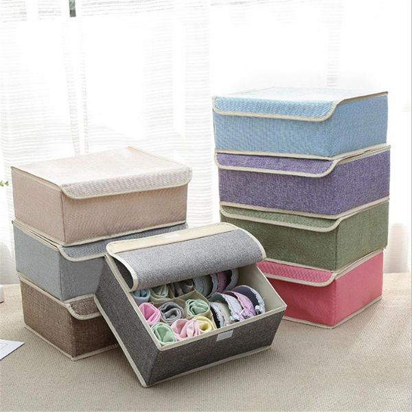 

storage boxes & bins multi-collapsible washable underwear box finishing with cover bra socks