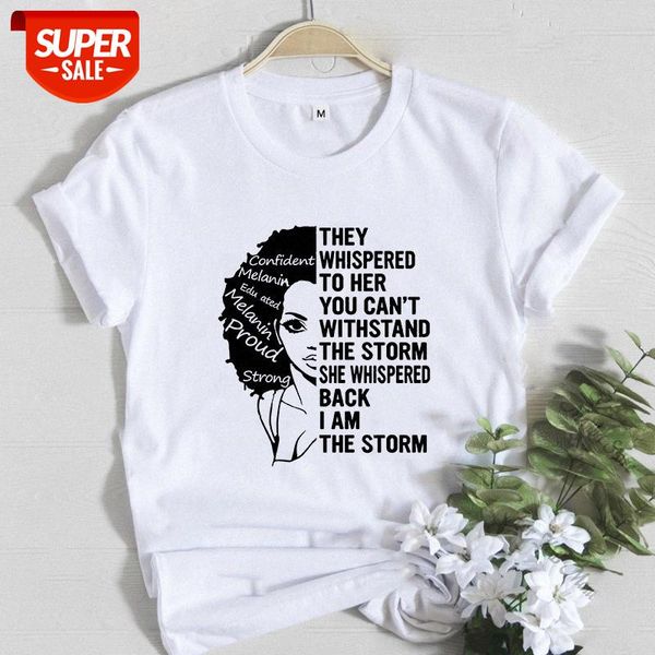 

feminism t shirt fashion casual african girl printed ladies t-shirt #ct4g, White