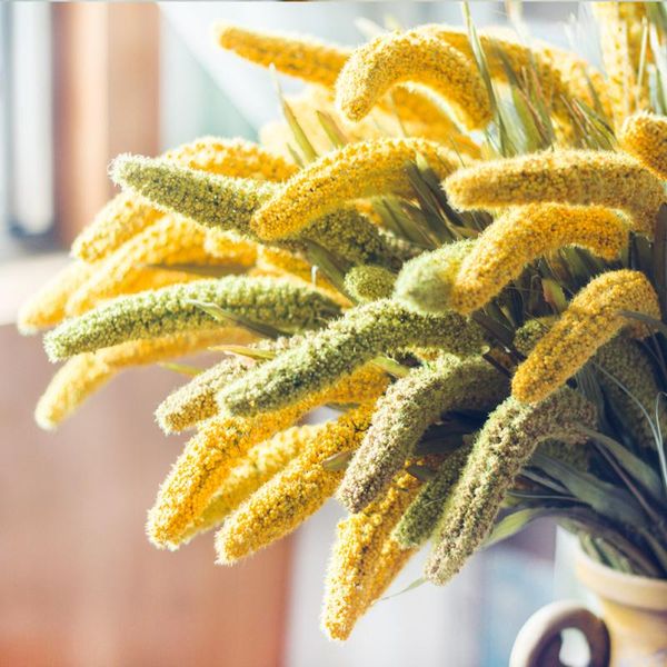 

decorative flowers & wreaths home decor simulated cattail valley simulation christmas wedding decoration room tableornaments modern nord