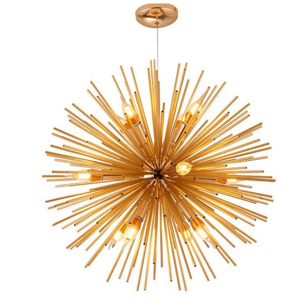 

gold modern light chandelier for living room creative design hanging led fixture bedroom dining decor indoor lighting chandeliers