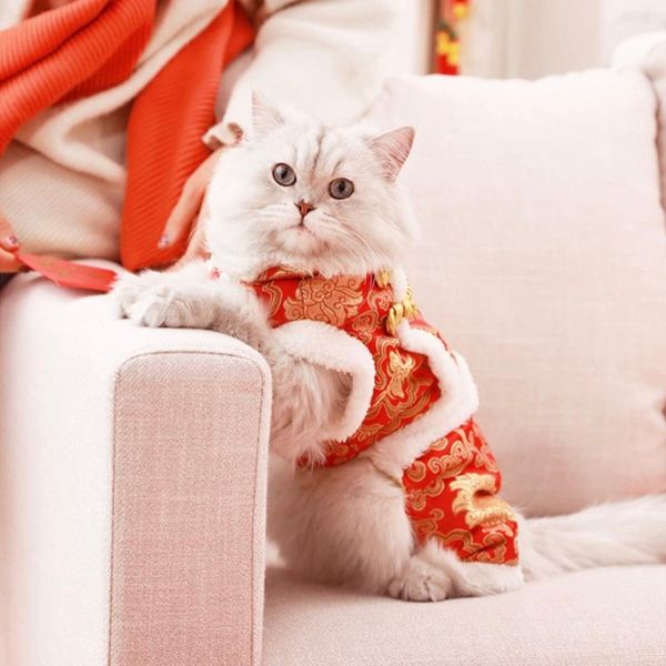 

cat costumes year autumn winter sweater dog warm clothes pet for kitten clothing lovely vest cute costume n118