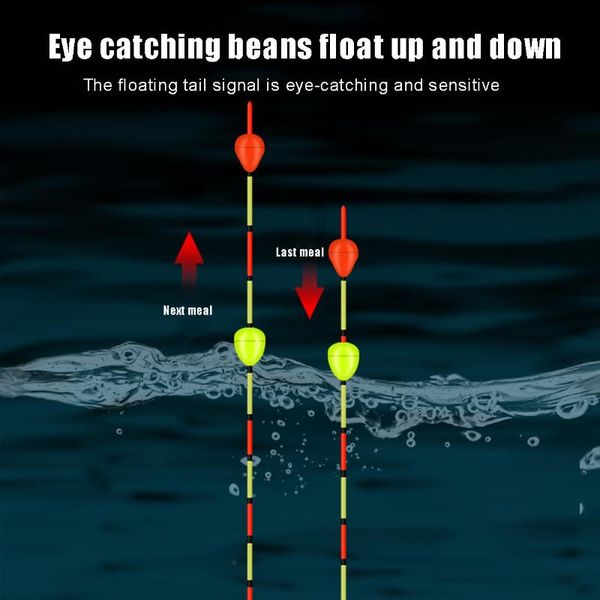 

fishing bobbers nano floats shallow water buoy big buoyancy color gradual change accessories