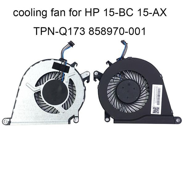 

fans & coolings computer for omen 2 pro 15-ax ax023tx 15-ax016tx pavilion 15-bc 858970-001 tpn-q173 cpu cooling fan cooler radiator 4pin