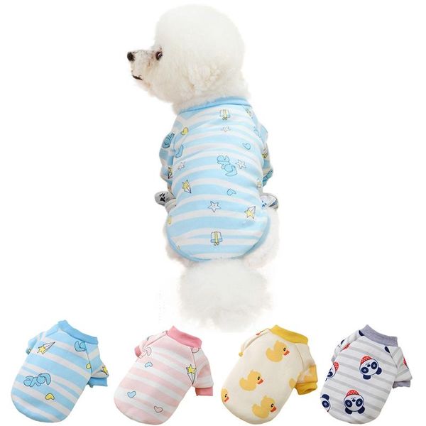 

dog apparel cute pet clothes for small dogs yorkshire printed sweatshirt soft puppy cat warm costume clothing ropa para perro