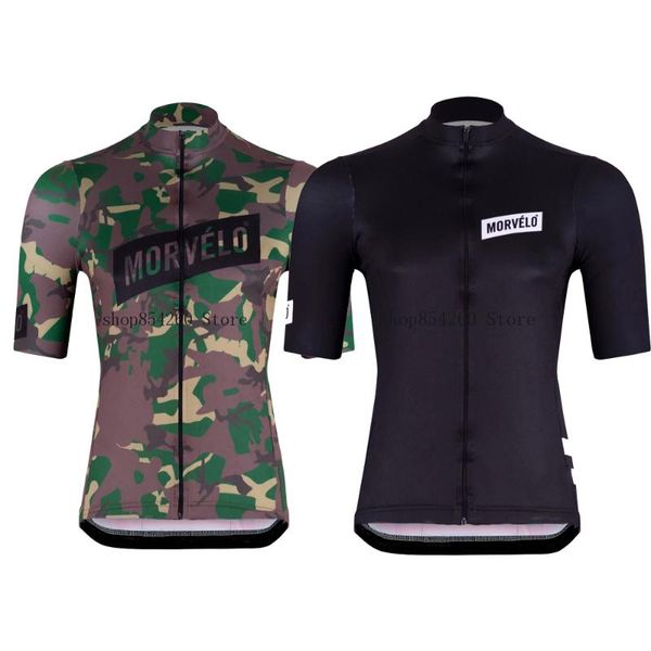 

racing jackets 2021 morvelo pro team camouflage trainning cycling jersey race fit lightweight fabric bicycle and quality, Black;red