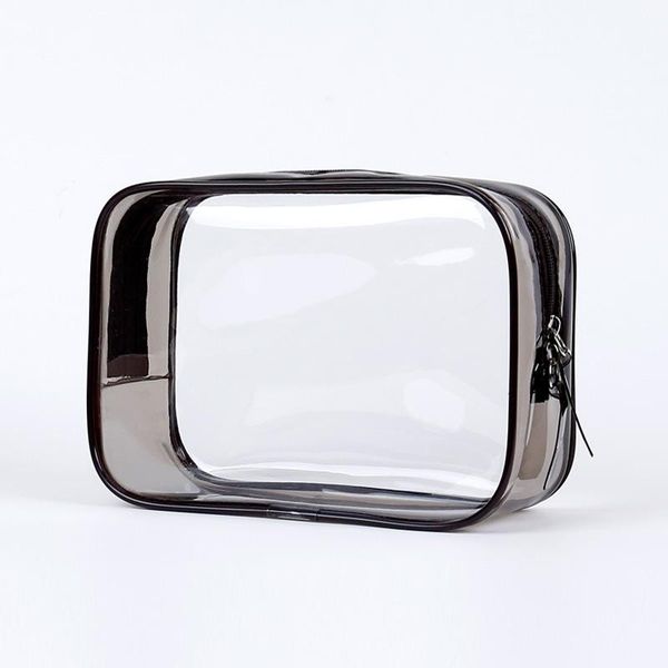 

cosmetic bags & cases zipper waterproof travel toiletry organizer for cosmetics make up case transparent pvc makeup bag women's