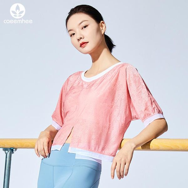 

yoga outfit women hollow back shirts short sleeve mesh sports t-shirts quick dry breathable gym female fitness sportswear